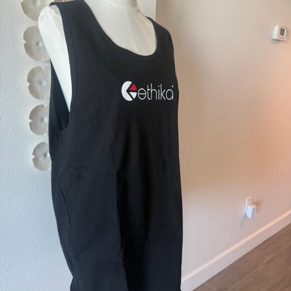Ethika Tank Top XL Black Logo Muscle Tee Men’s Sleeveless NWT Streetwear Gym - Picture 5 of 6